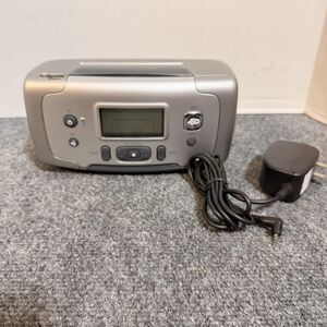 HP PhotoSmart 145 Digital Photo Printer Q3025A Inkjet Color AC Adapter Gray